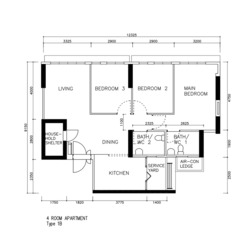 Blk 26A Saint George's Towers (Kallang/Whampoa), HDB 4 Rooms #564240701
